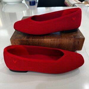 Elegant Red Women's Loafers